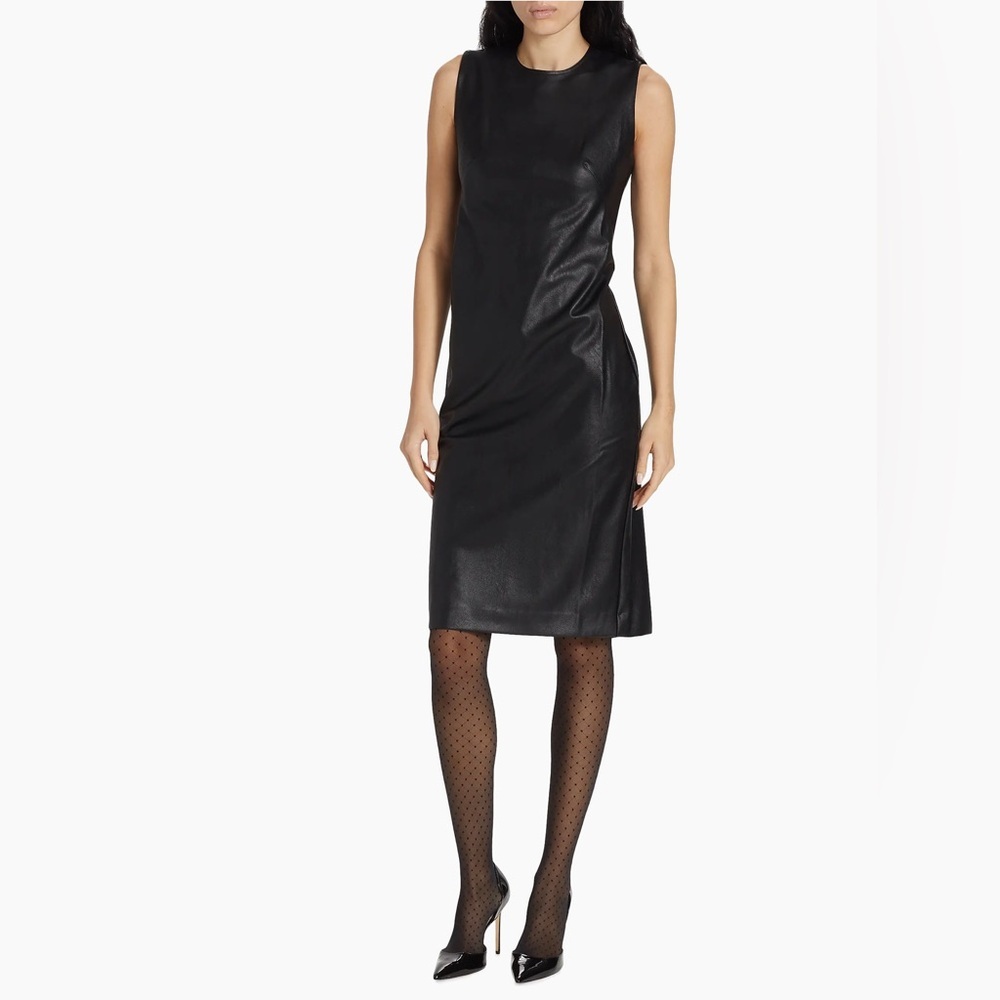 Spanx Faux Leather Sheath Dress
Size XL